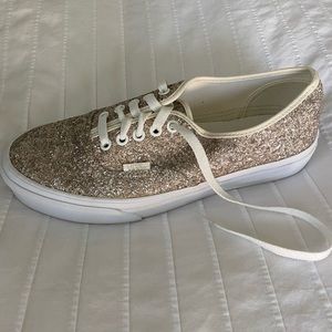 VANS Authentic Rose gold Chunky Glitter